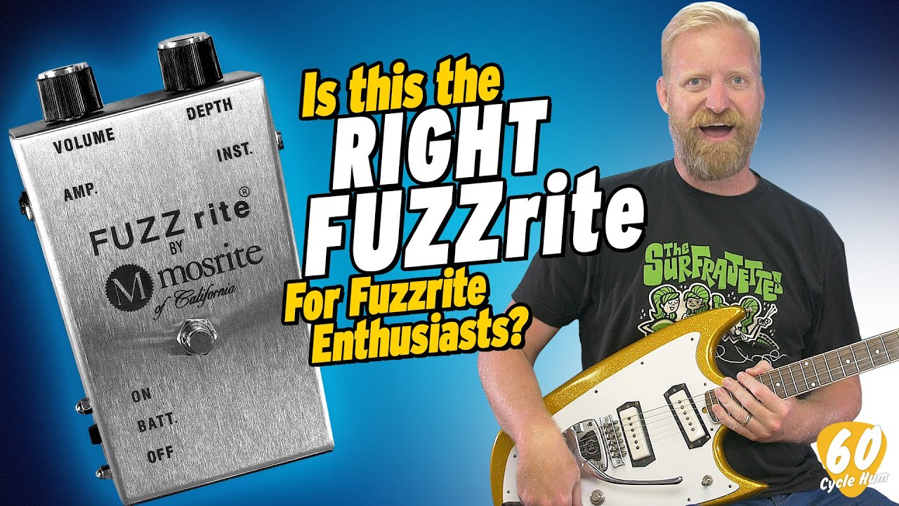 A Mosrite FUZZrite just for the FUZZrite enthusiasts - made by hand by the og designer Ed Sanner