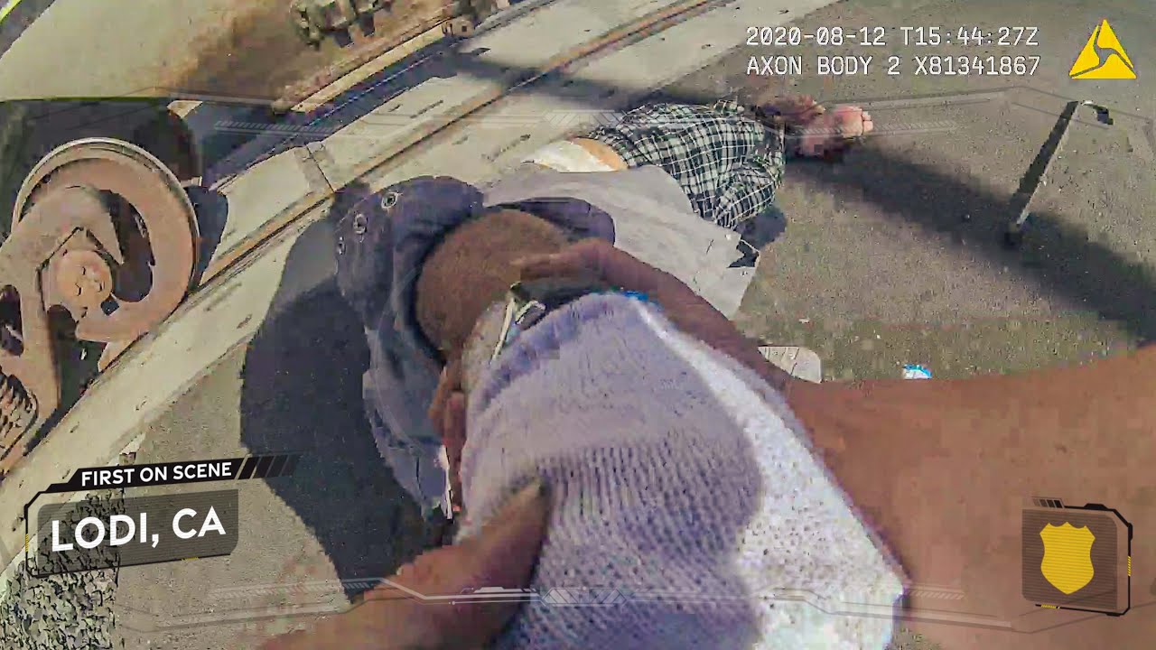 Disabled Man Snatched from Tracks