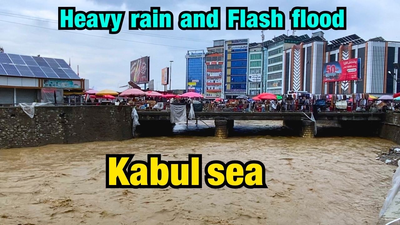 Сильные дожди и внезапные наводнения в Кабуле