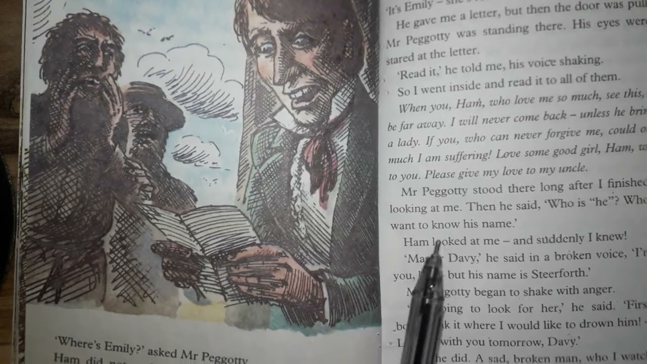 الجزء الثاني من قصة ديفيد كوبر فيلد أولى إعدادى الترم الثانى Part 2 David Copperfield Second term