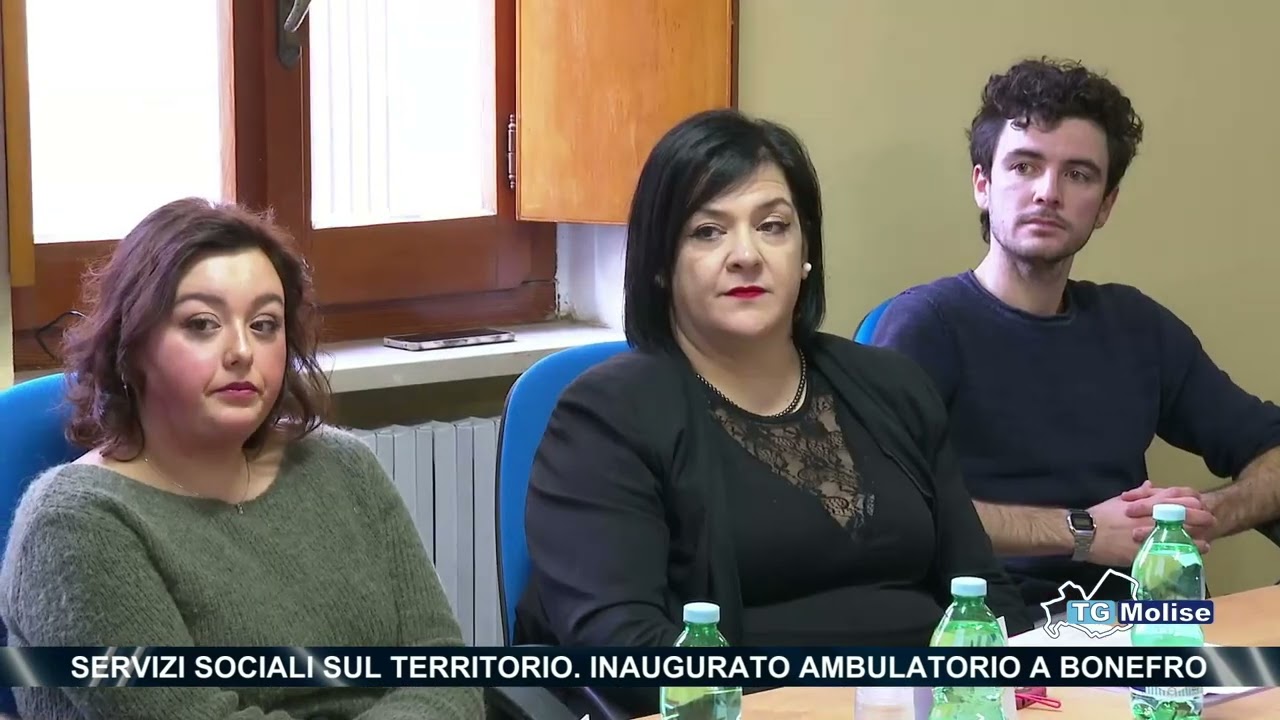 Servizi sociali sul territorio, inaugurato ambulatorio a Bonefro