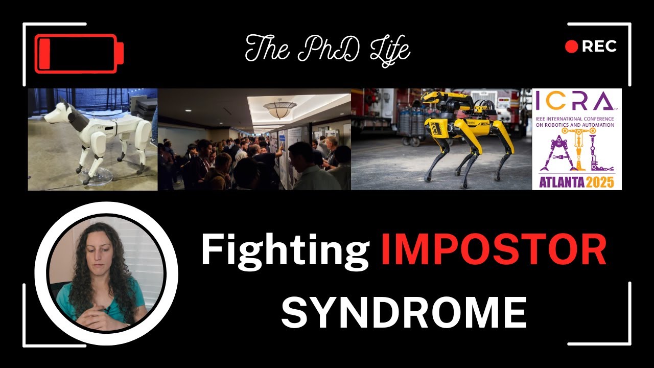Feeling Old, My First Robotics Conference, Battling Impostor Syndrome