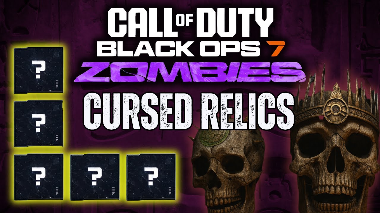 🔴FINAL RELIC FOUND Call of Duty: Black Ops 7 Zombies Cursed Mode⭐