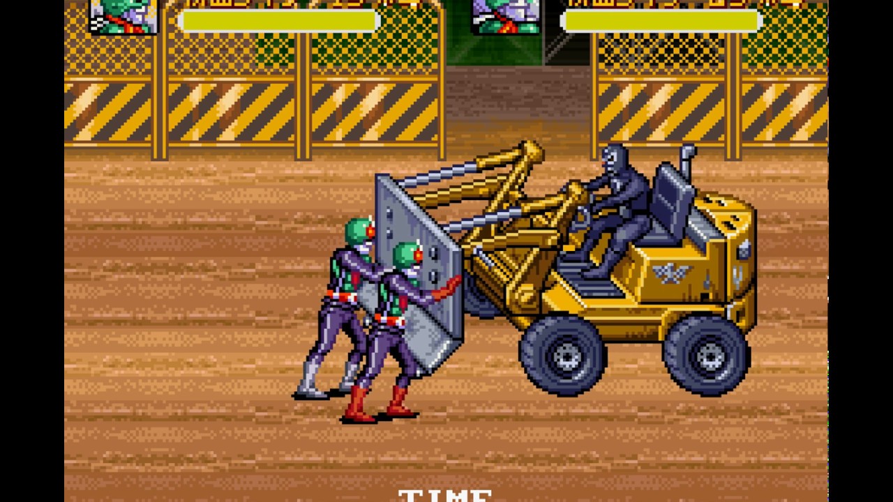 Kamen Rider SNES 2 player Netplay 60fps