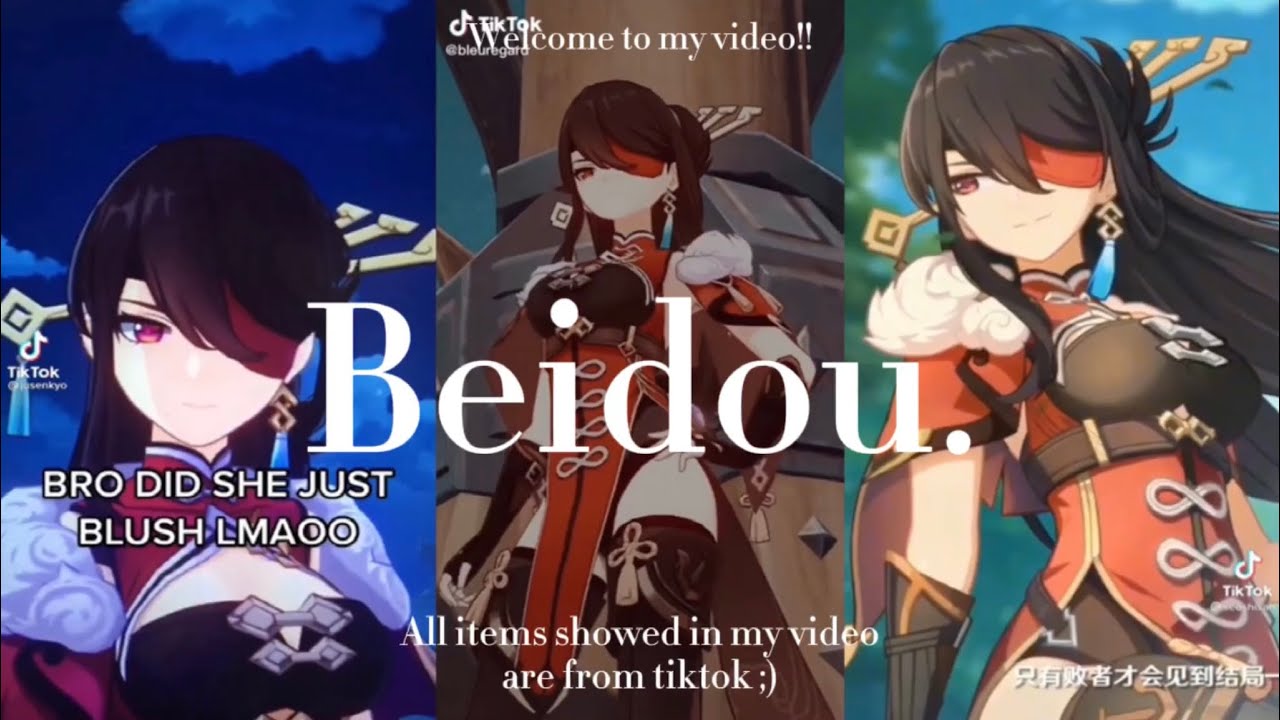 ✨10 MINUTES OF BEIDOU GENSHIN IMPACT✨| TIKTOK COMPILATION