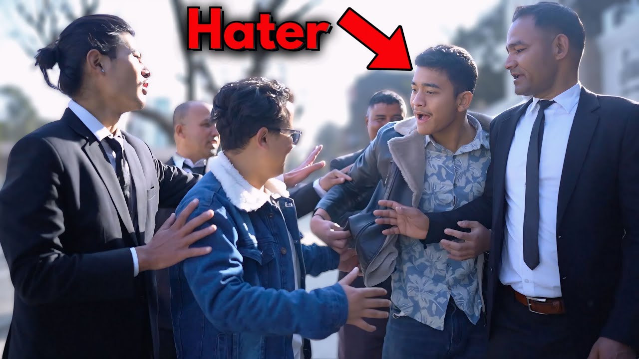 YouTuber Prabesh hires Real Bodyguards & 📷Paparazzi - Prank