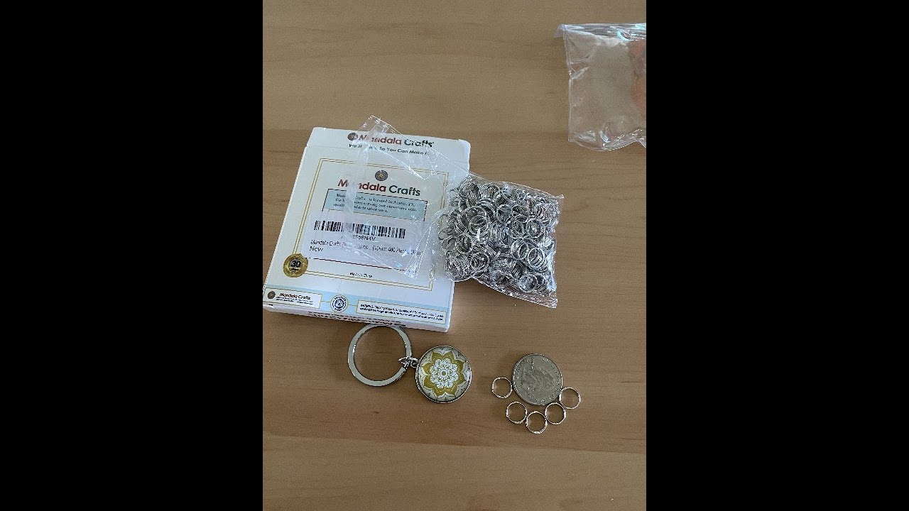 Mandala Crafts Double Split Rings for Keychains - Double Jump Rings for Jewelry Making Small  Review