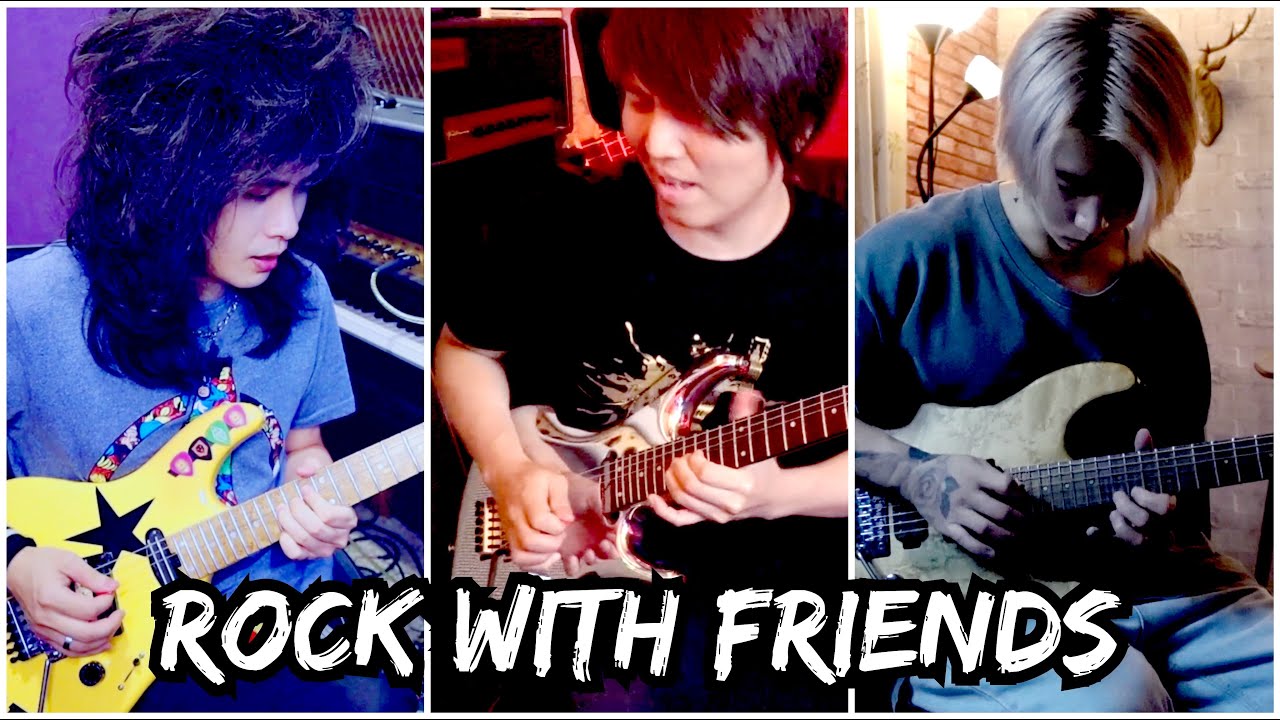 【G3 ROCK WITH FRIENDS】Lee Q / Tony Li / JOSA | 搖滾接力 | 吉他演奏