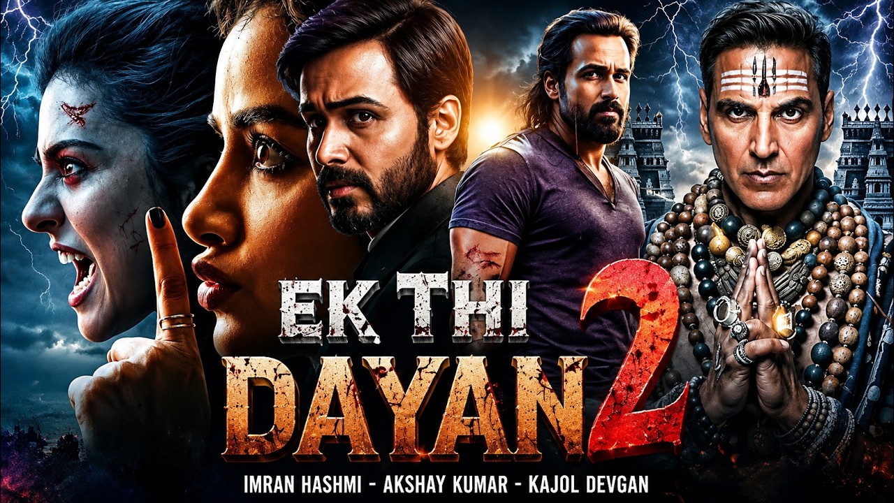 EK THI DAYAN 2 Emraan Hashmi, Akshay Kumar, Kajol Devgan | Latest Bollywood Full Horror Movie 2026