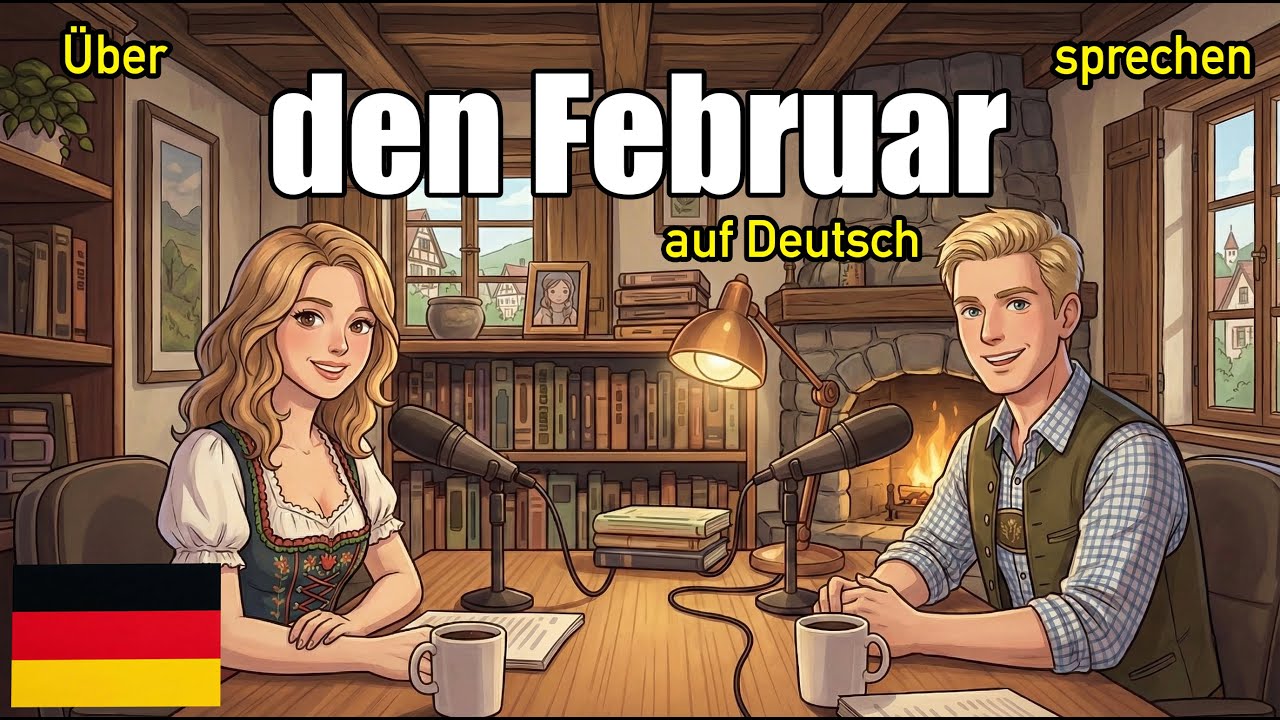 Über den Februar auf Deutsch sprechen | Tägliche deutsche Konversationspraxis