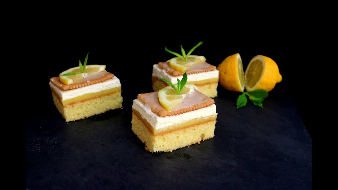 Butterkekskuchen mit Zitronen I Badem Delights