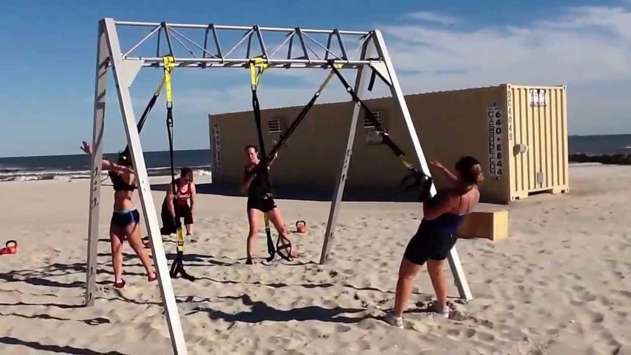 Trx on the beach