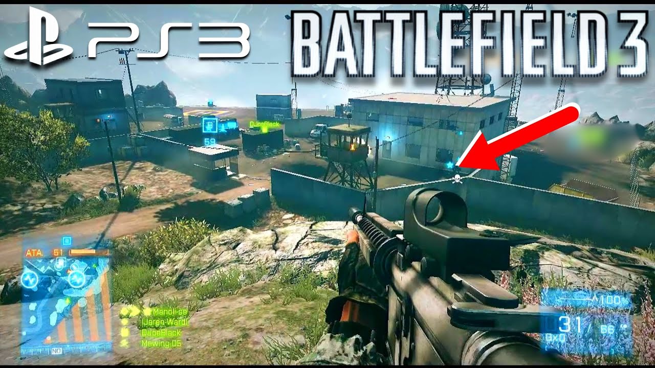 Battlefield 3 PS3 | Partida Online en 2026 (Gameplay Real)