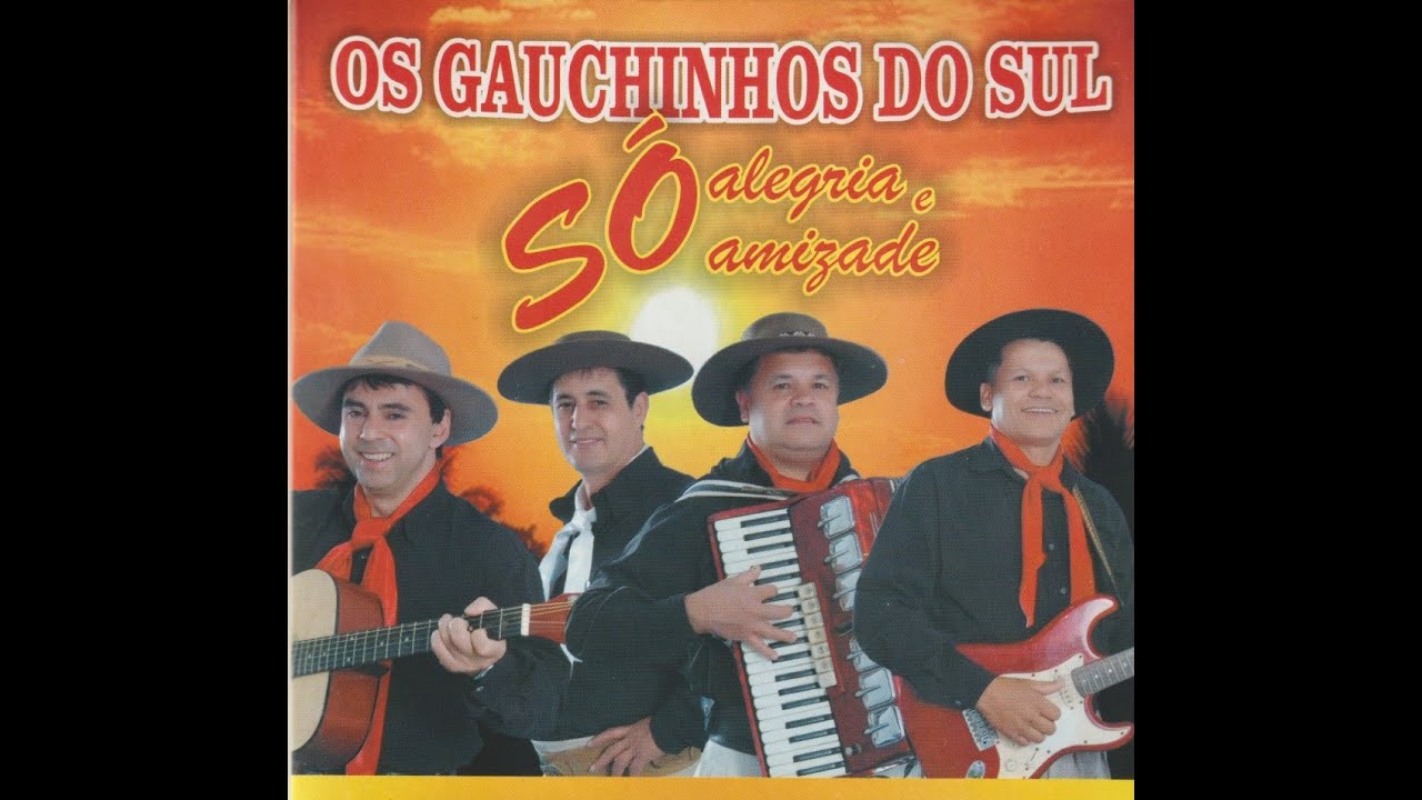 DVD Os Gauchinhos do Sul - Só Alegria e amizade