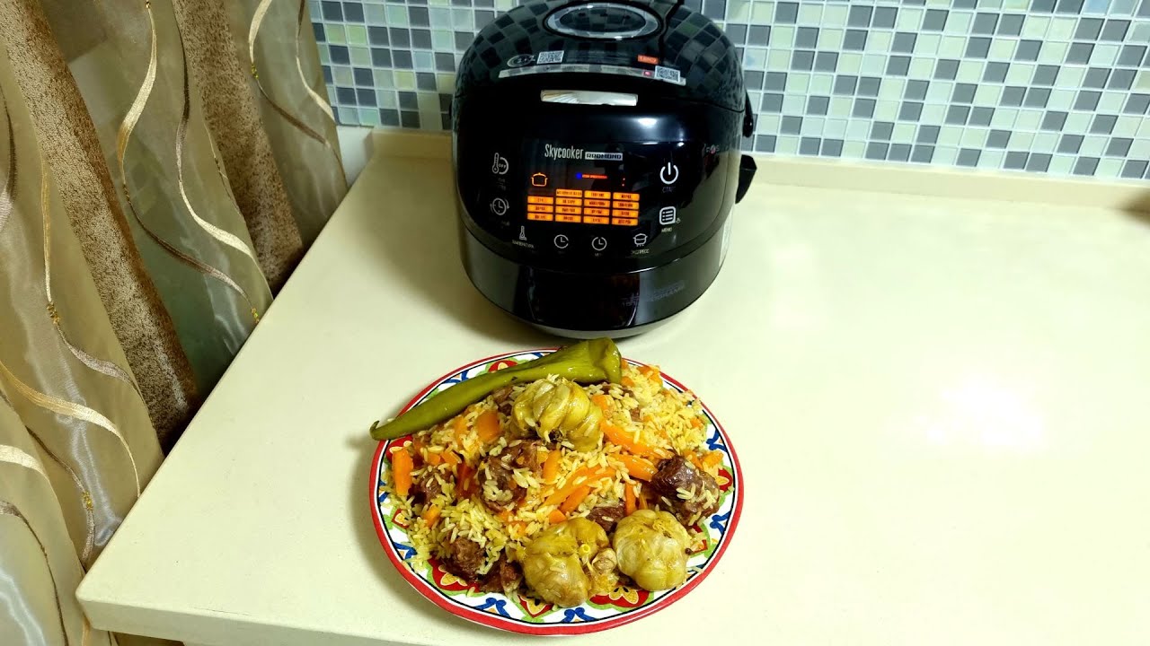 Узбекский Плов, в Мультиварке Redmond 903S! SKYCooker Master Shef lite!