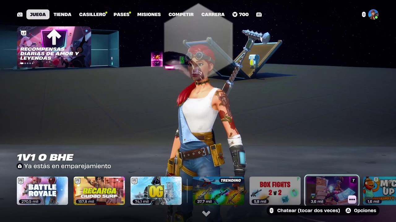 Fornite en escuadron