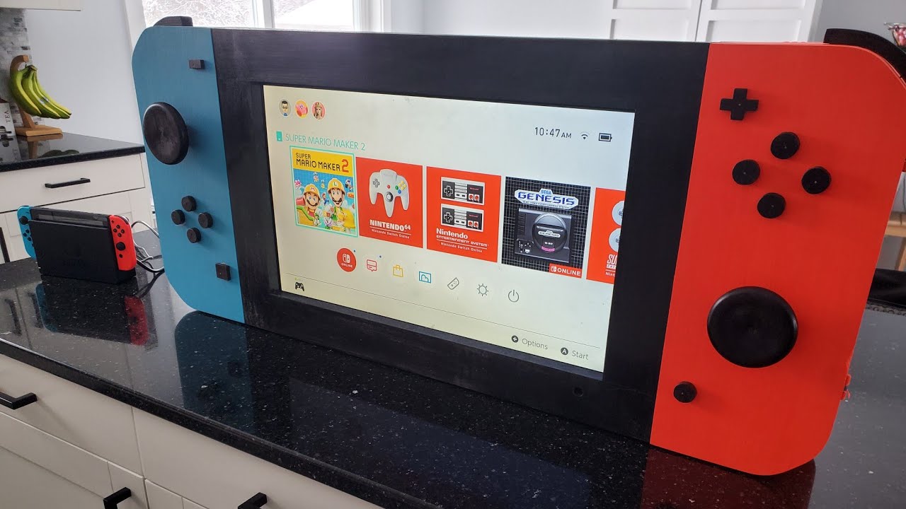 DIY Nintendo Switch TV Frame Build
