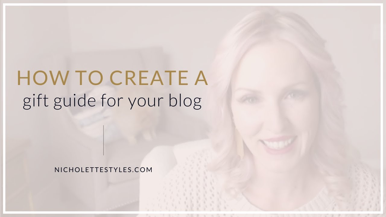 How to create a gift guide in Canva
