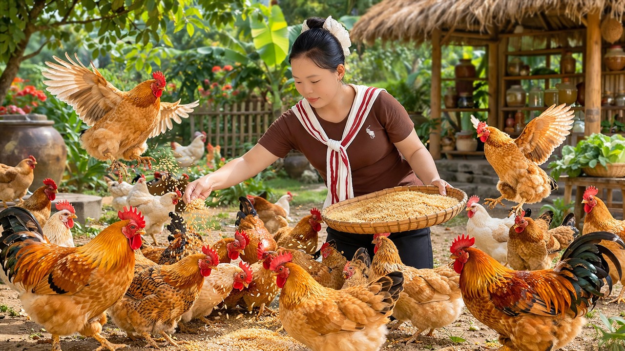 Complete Grilled Chicken Recipe | Countryside Cooking | Delicious Grilled Chicken | Simple Life