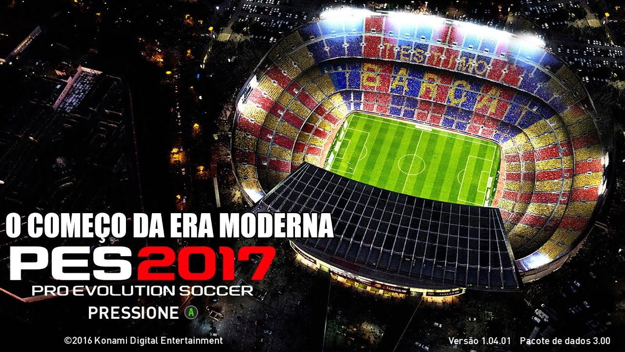 AQUECIMENTO EFOOTBALL (PES 2022) - PES 2017 - O ÚLTIMO QUE EU TIVE ESPERANÇAS