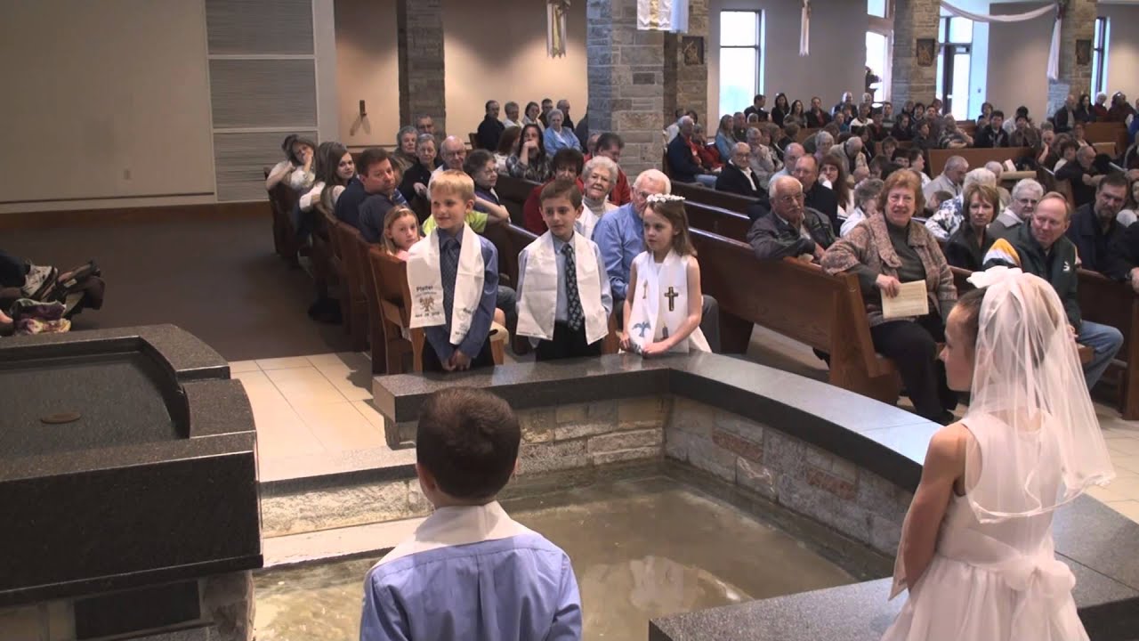 Renewal of Baptismal Promises  Fifth Sunday of Easter  - April 28, 2013