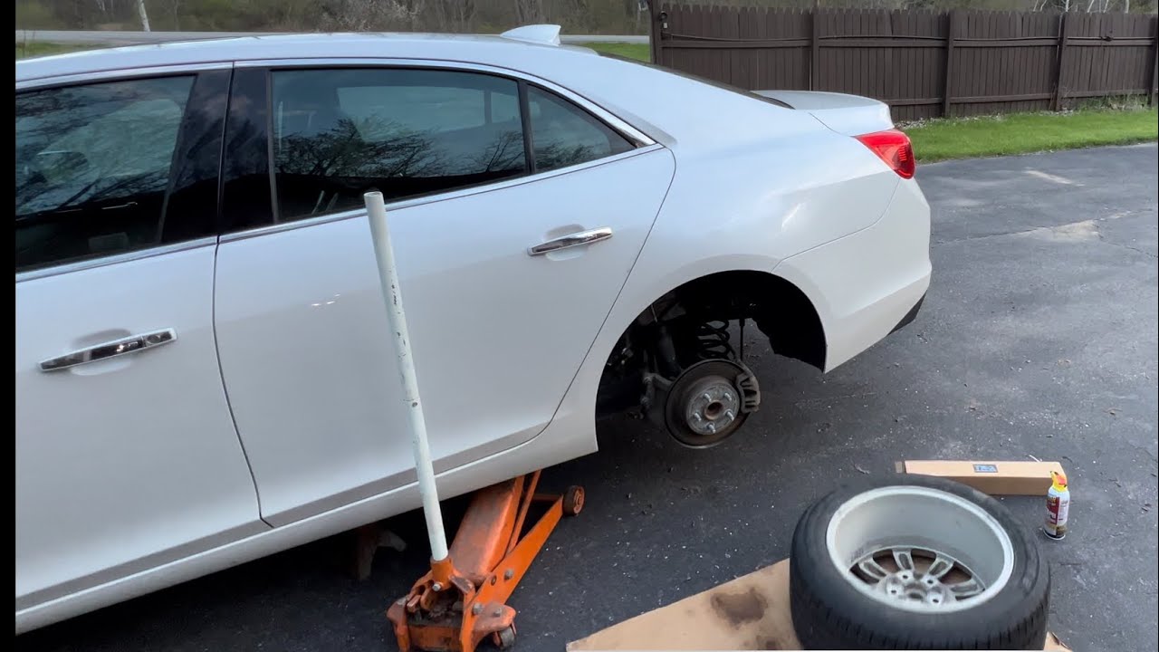 How To Replace The Rear Struts On A 2015 Chevy Malibu