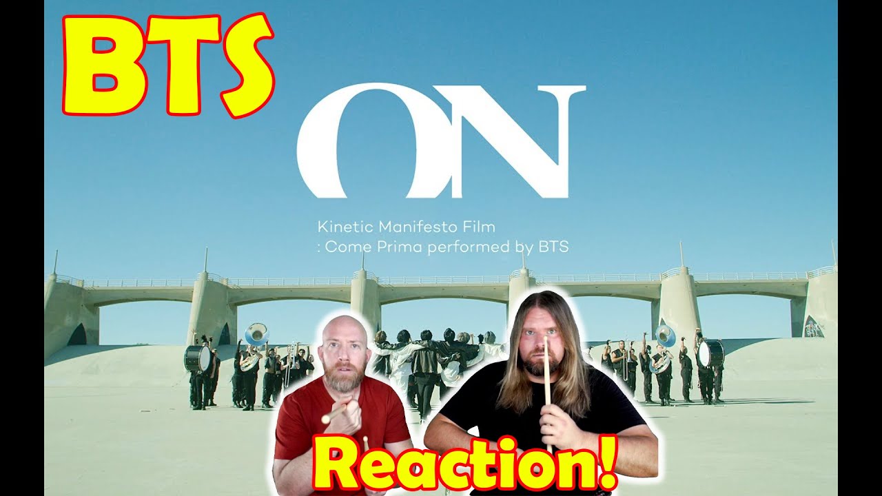 Musicians react to hearing BTS (방탄소년단) 'ON' Kinetic Manifesto Film : Come Prima