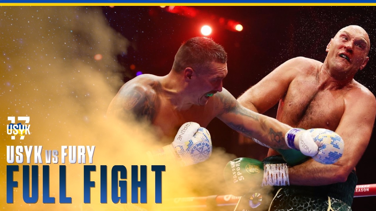 FIGHT OF THE CENTURY🔥 USYK vs FURY | UNDISPUTED