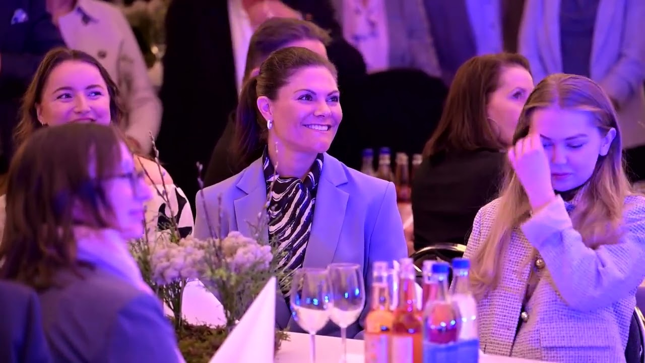 Crown Princess Victoria of Sweden visits Älvsbyn and Luleå