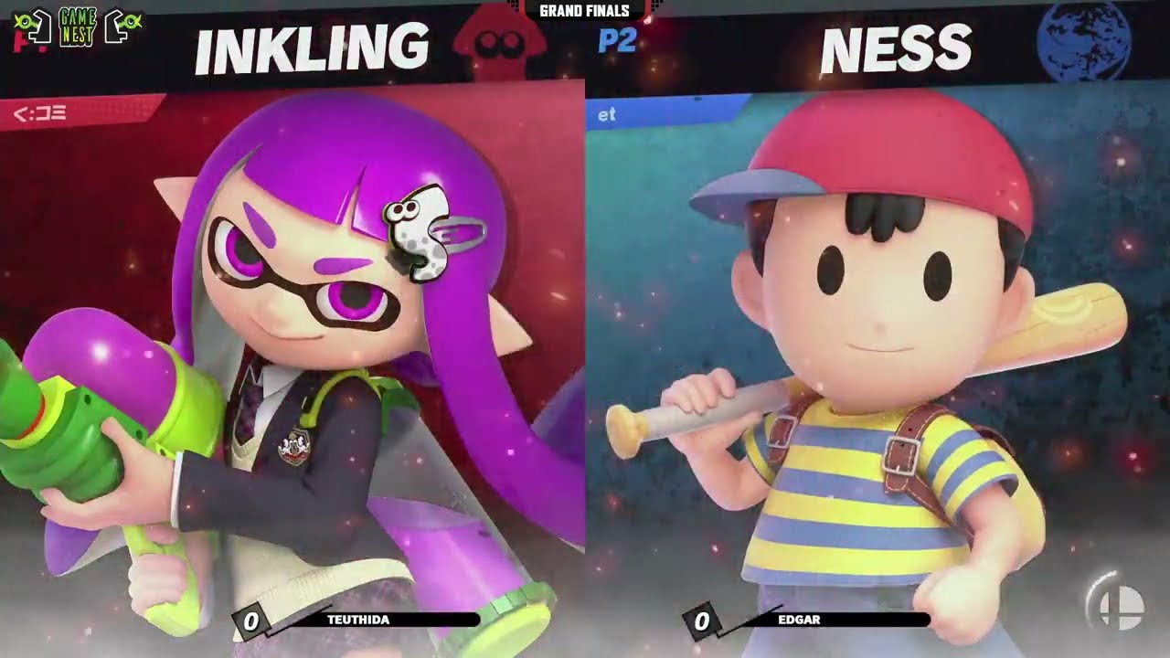Teuthida (Inkling) vs Edgar (Ness) | Winners Round 2 | Smash It Up 89