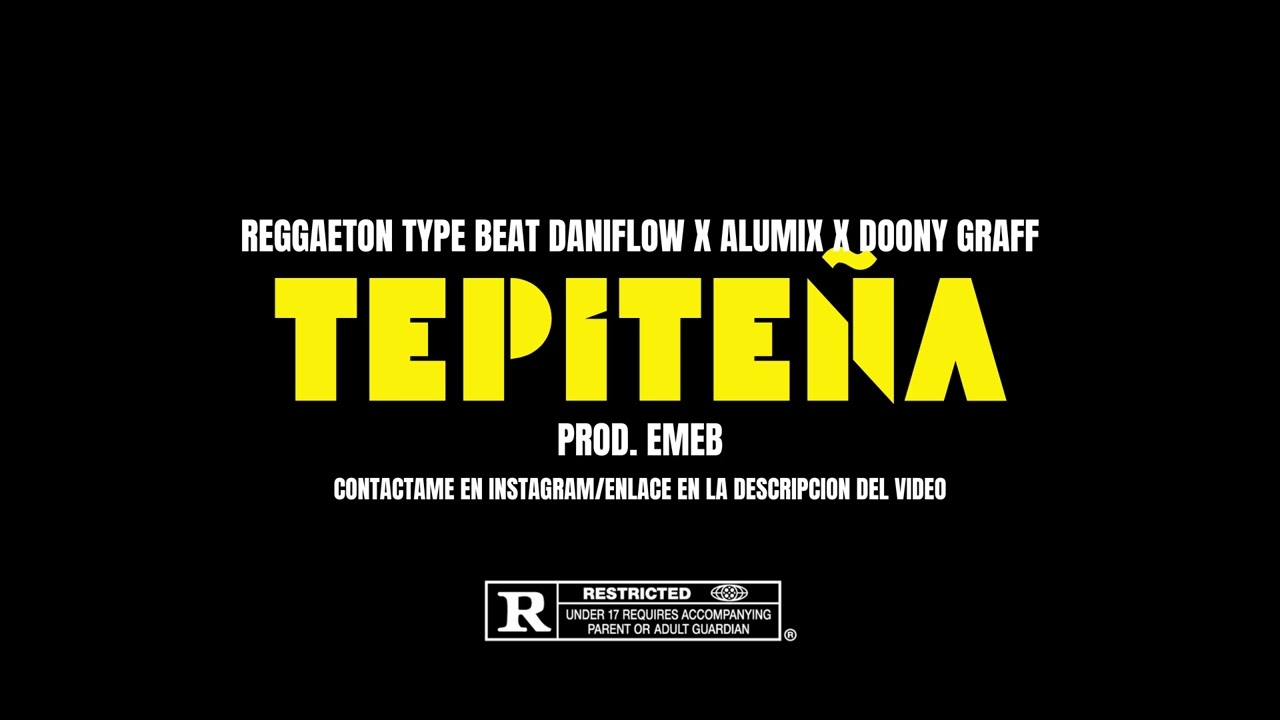 TEPITEÑA x Instrumental Perreo | Reggaeton Mexa Type Beat Dani Flow x Alu Mix x Doony Graff