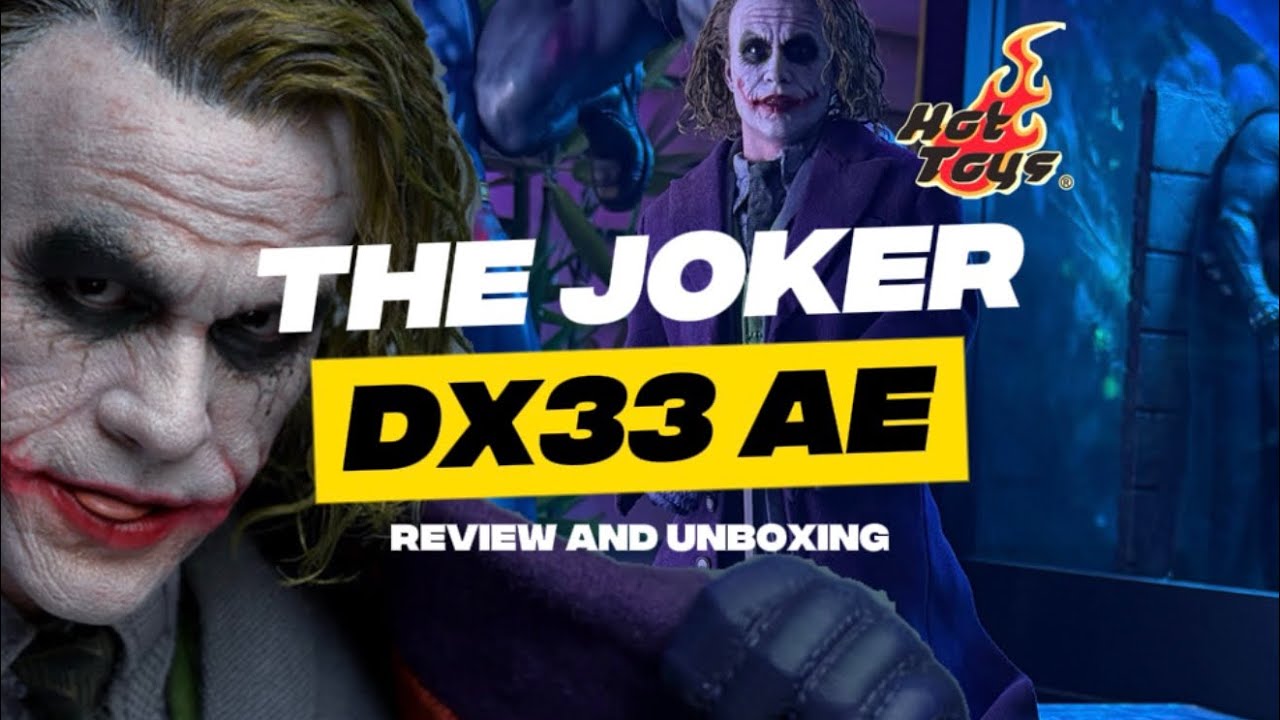 Распаковка и обзор фигурки Hot Toys Artisan Joker DX33AE!