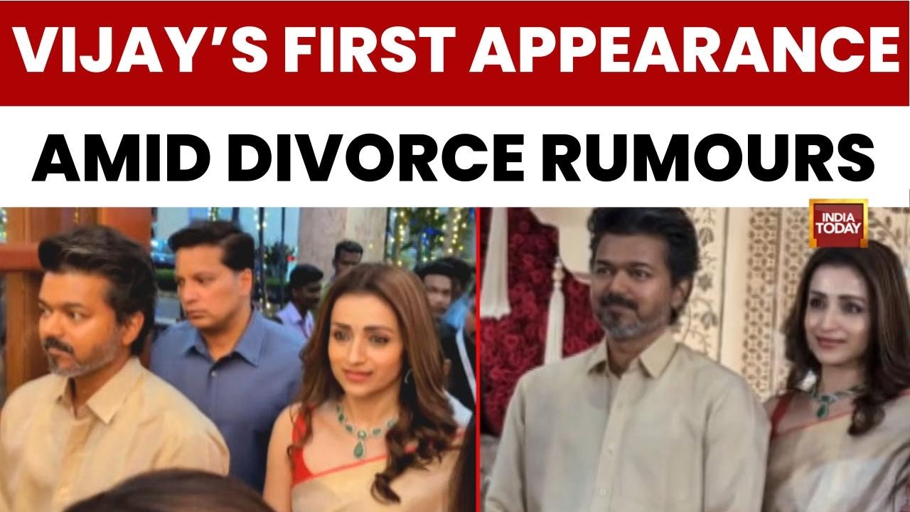 Vijay Divorce News: Vijay Addresses Divorce Rumours, Announces ₹2,500 For Women & Gold For Children