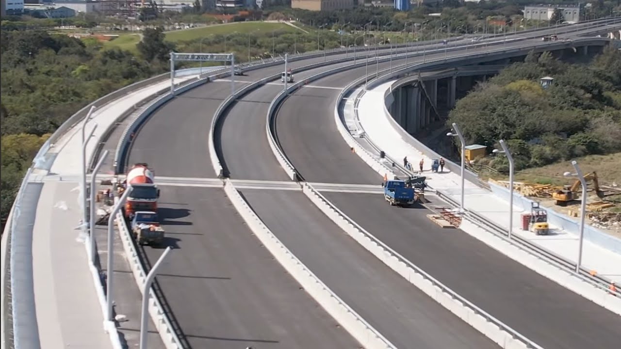 2026.03.15 淡江大橋工程  主橋塔  橋面概況觀察 各區最新進度概況 空拍直播