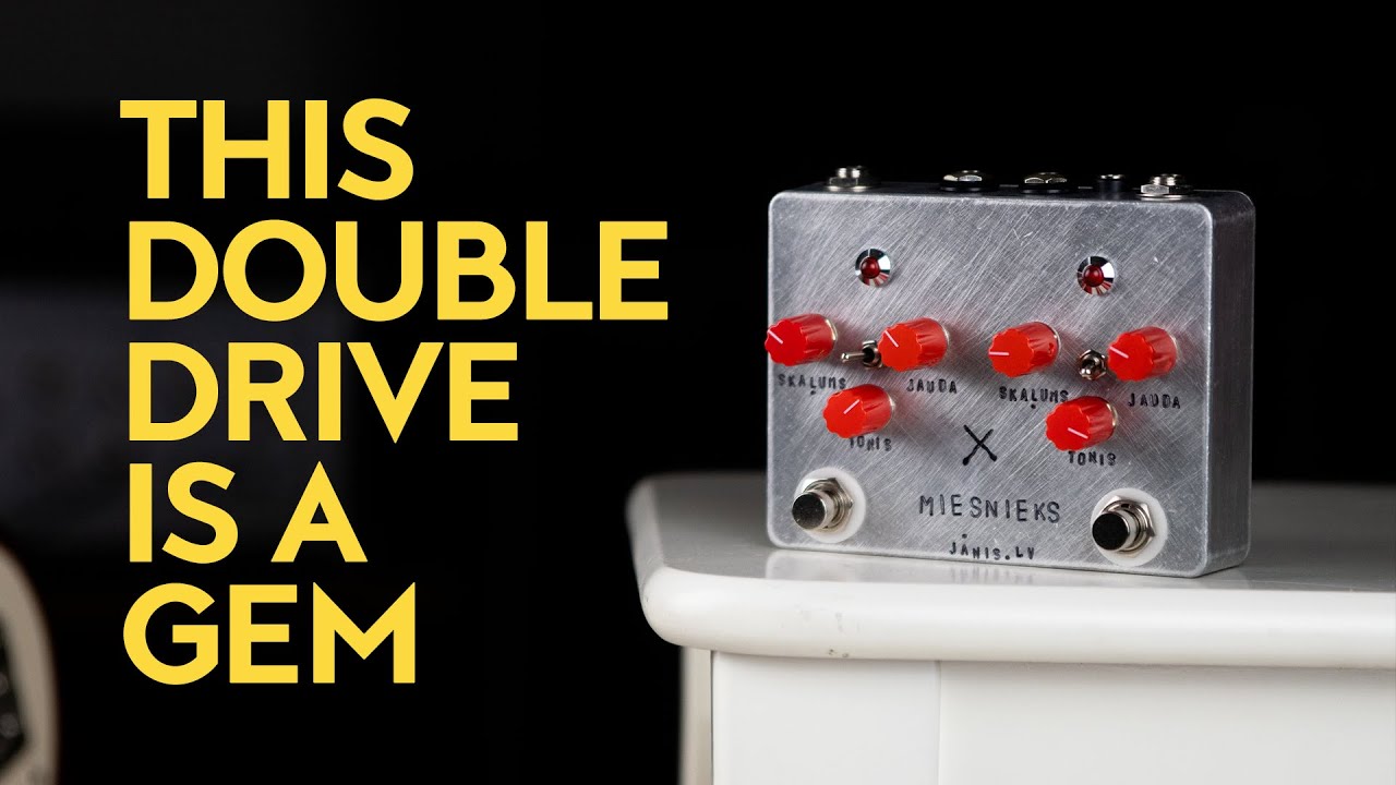 Miesnieks X Double by Jānis.lv - dual channel overdrive/distortion