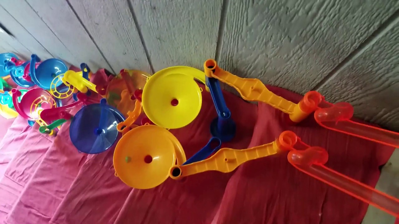 HUGE 2 Story Marble Race 1v1! Orange vs Green