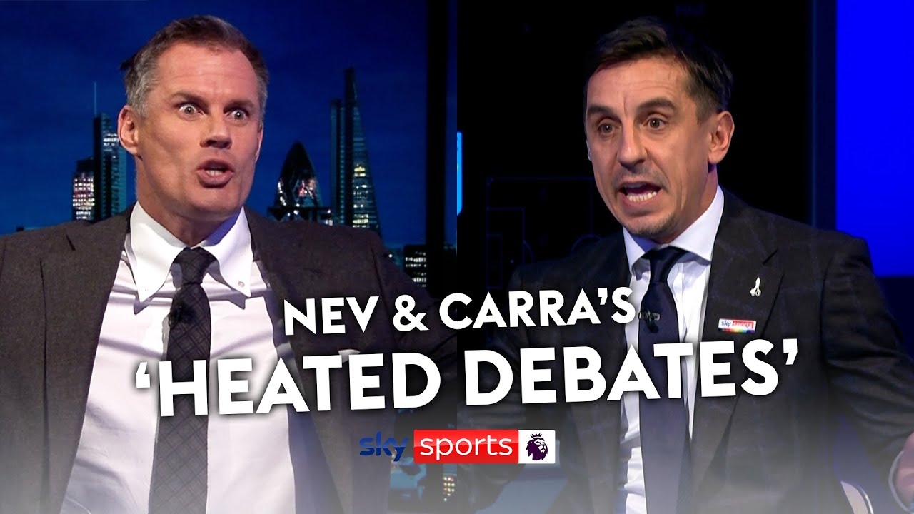 Gary Neville & Jamie Carragher's most 'HEATED DEBATES' 😉🍿