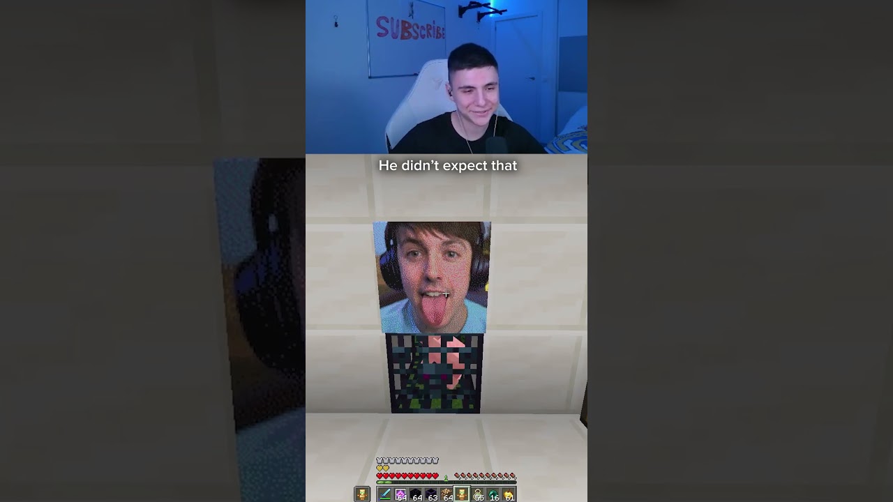 He didn't expect that