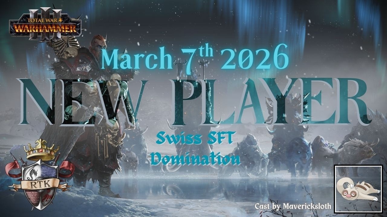 Sleep Deprived Casting New Player Tournament Matches Abound | Total Warhammer III Competitive