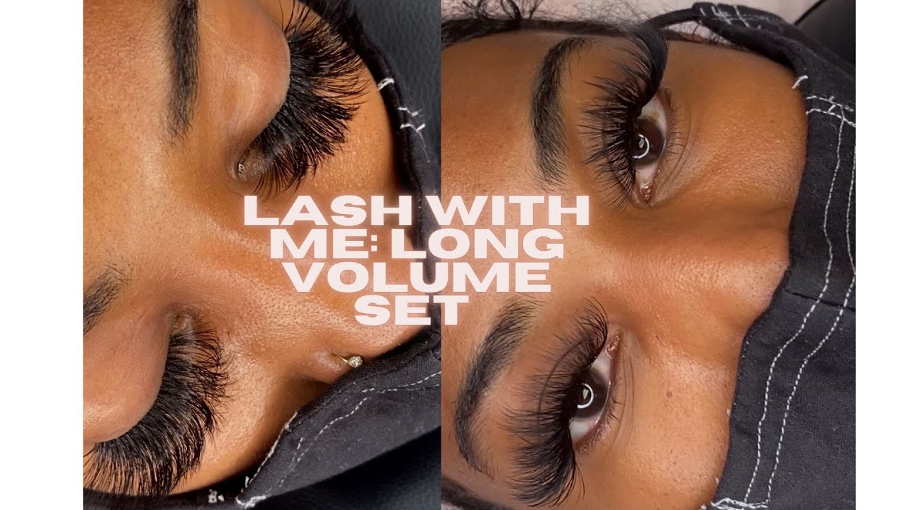 LASH WITH ME| Long volume set