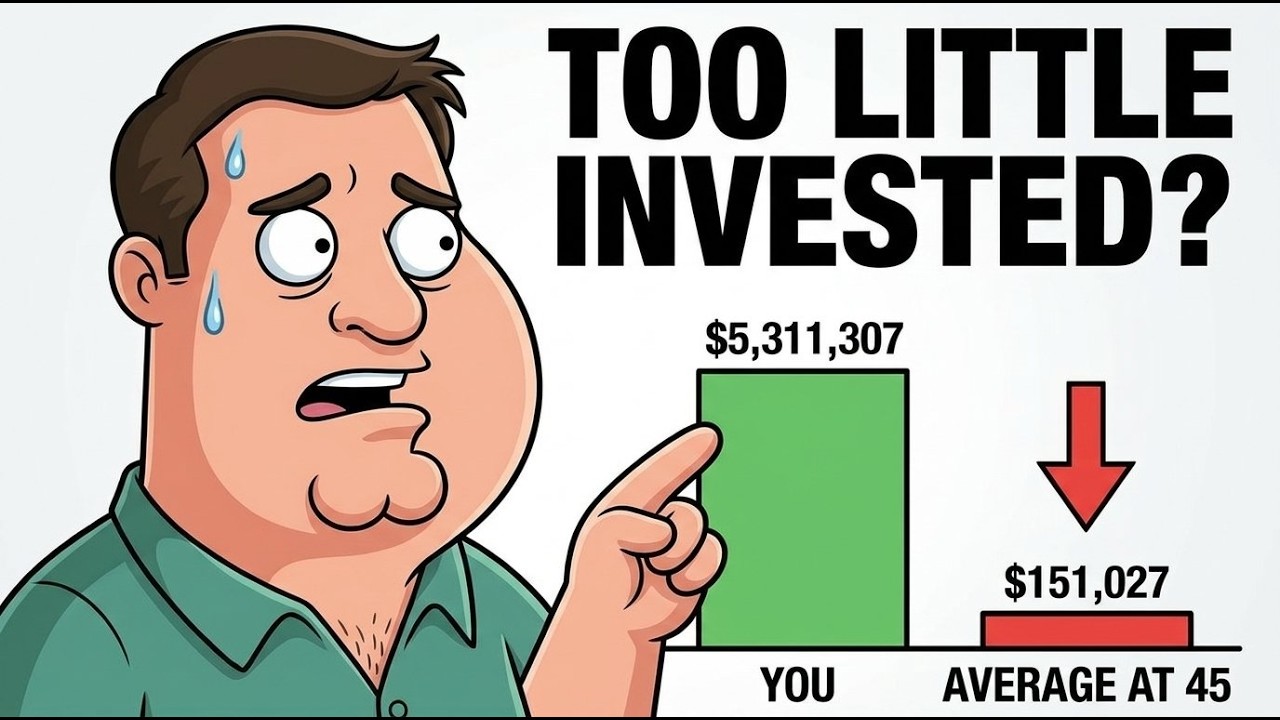 How Much The Average American Has Invested At 45 (Where Do You Actually Stand?)