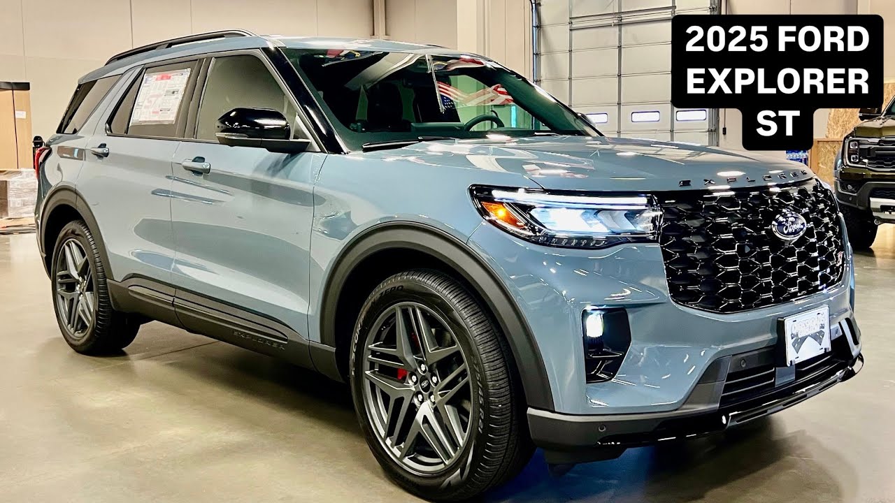 2025 Ford Explorer ST in Vapor Blue Matallic (YOU NEED TO DRIVE ONE!!!) 🔥 400HP AWD