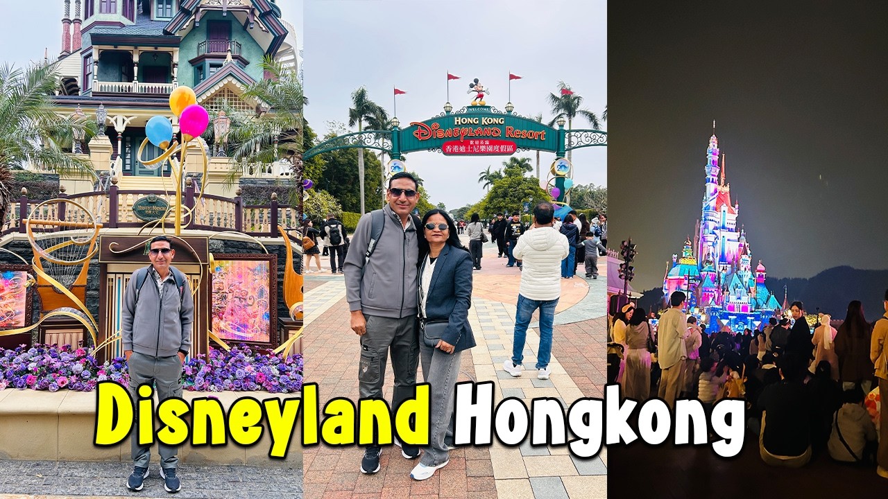 Hongkong Disney Land | India to Hongkong | Disney Land Full tour 2026