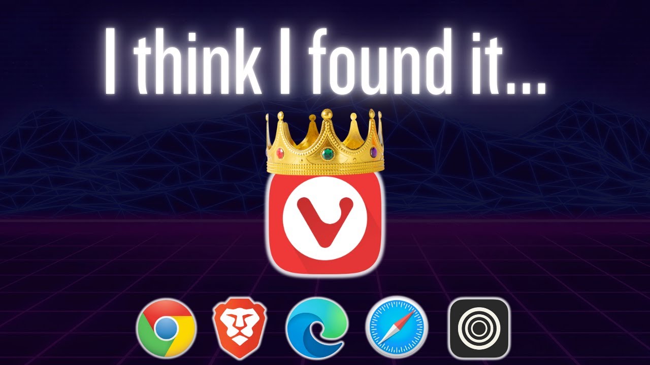I Think I Found my Default Browser, Vivaldi