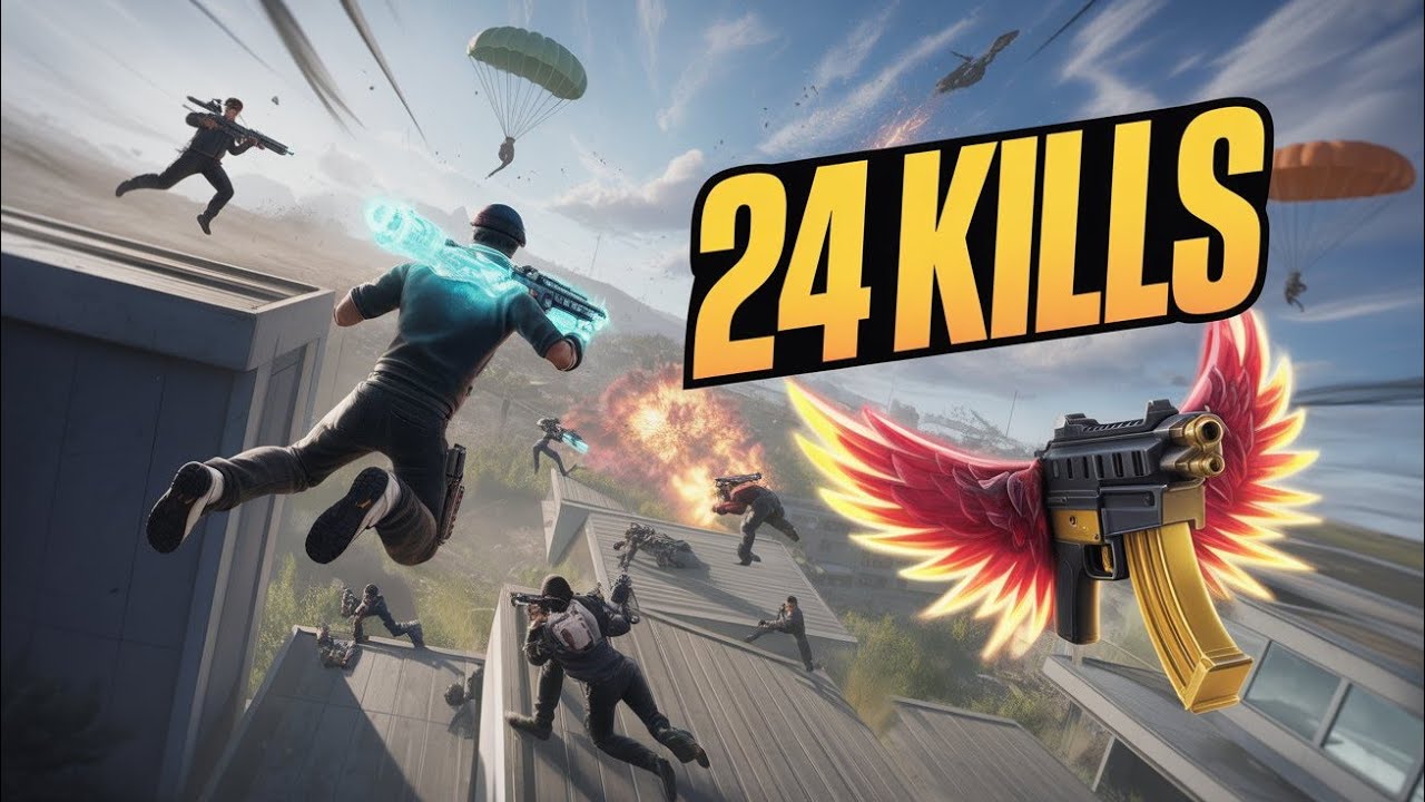 🔥 Balach Dropped 24 Enemies in One Match – Insane Lobby Wipe!