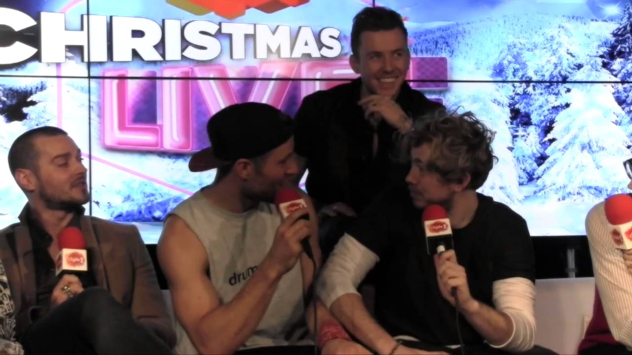 McBusted Backstage at Clyde 1 Christmas Live