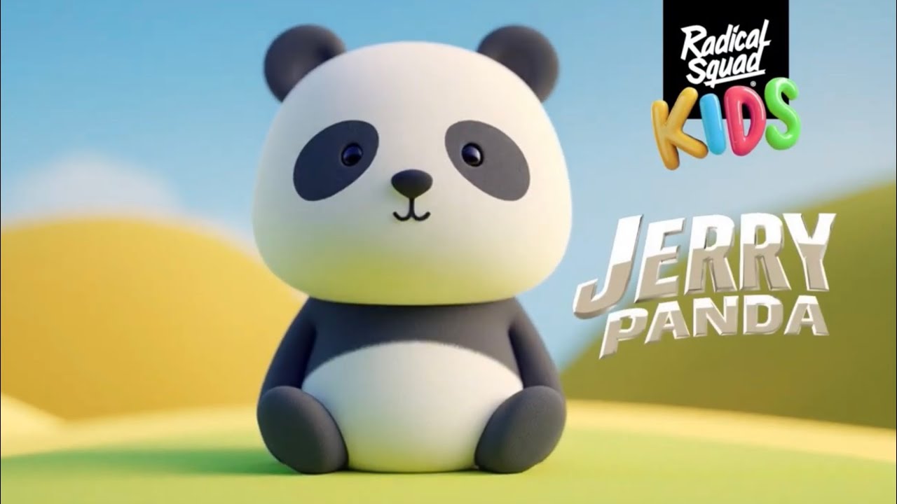 Jerry el oso panda | el campe&oacute;n de triatl&oacute;n |canciones infantiles #bailaycanta #cantaybaila 