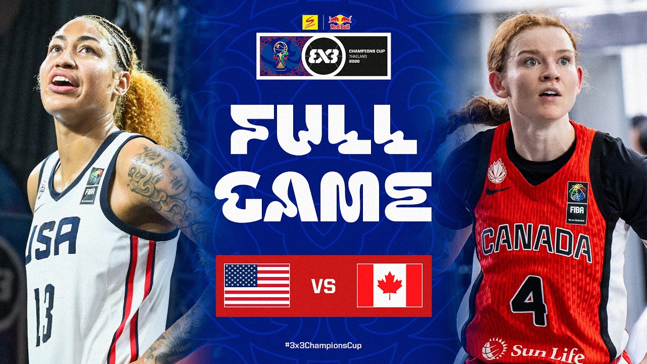 🇺🇸 США против Канады 🇨🇦 | Матч за бронзовые медали 🥉 | Кубок чемпионов FIBA ​​3x3 2026 | Полная з...