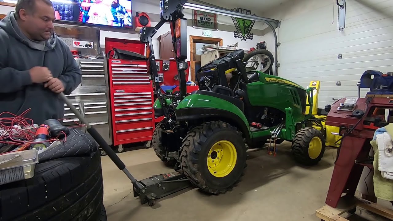 John Deere 1025r 12v outlet upgrade/replacement