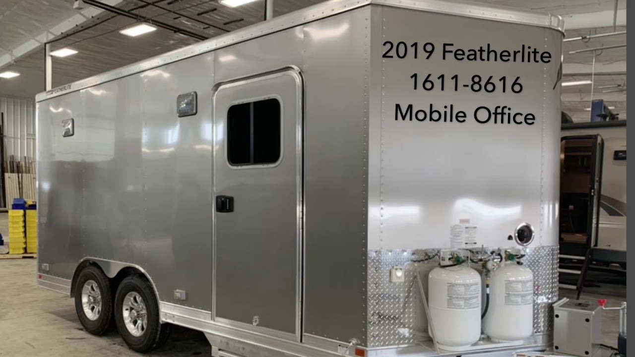 2019 Featherlite 1611-8616 Mobile Office Trailer